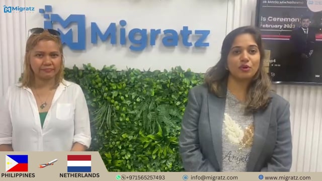 Ms. Jhen's Triumph got her Netherlands Visa via Migratz