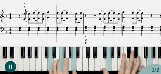 Easy piano deals chords for beginners