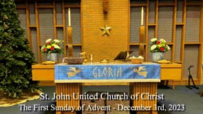 The First Sunday of Advent - December 3rd, 2023