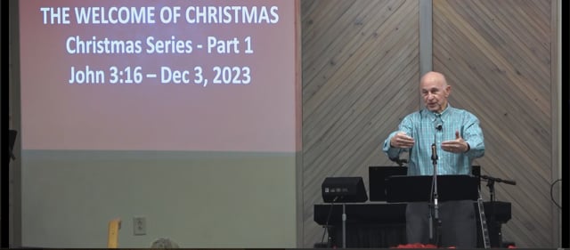 The Welcome Of Christmas - Series: Christmas Series 2023, Part 1 - Date: 2023-12-03