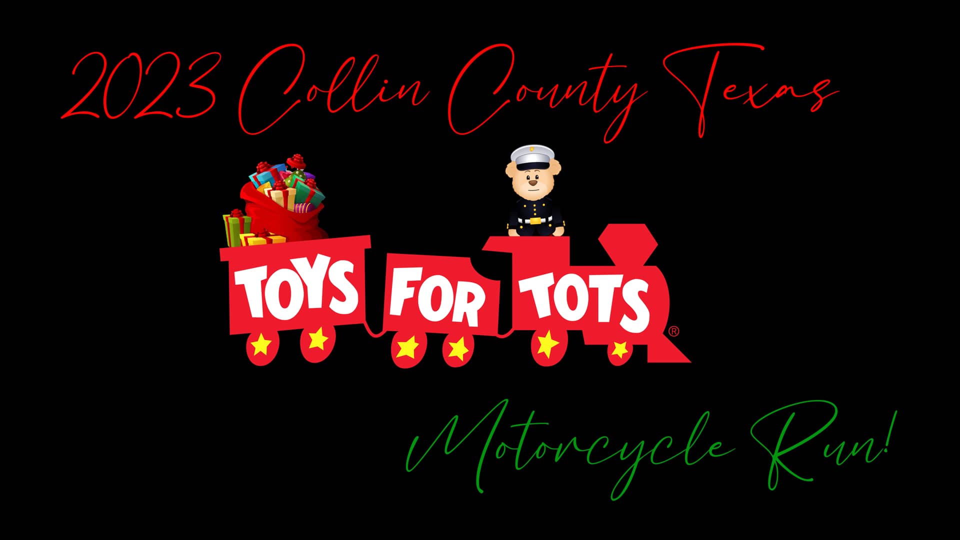 2023 Collin County Texas "Toys for Tots" Motorcycle Run 2Dec23 (4K