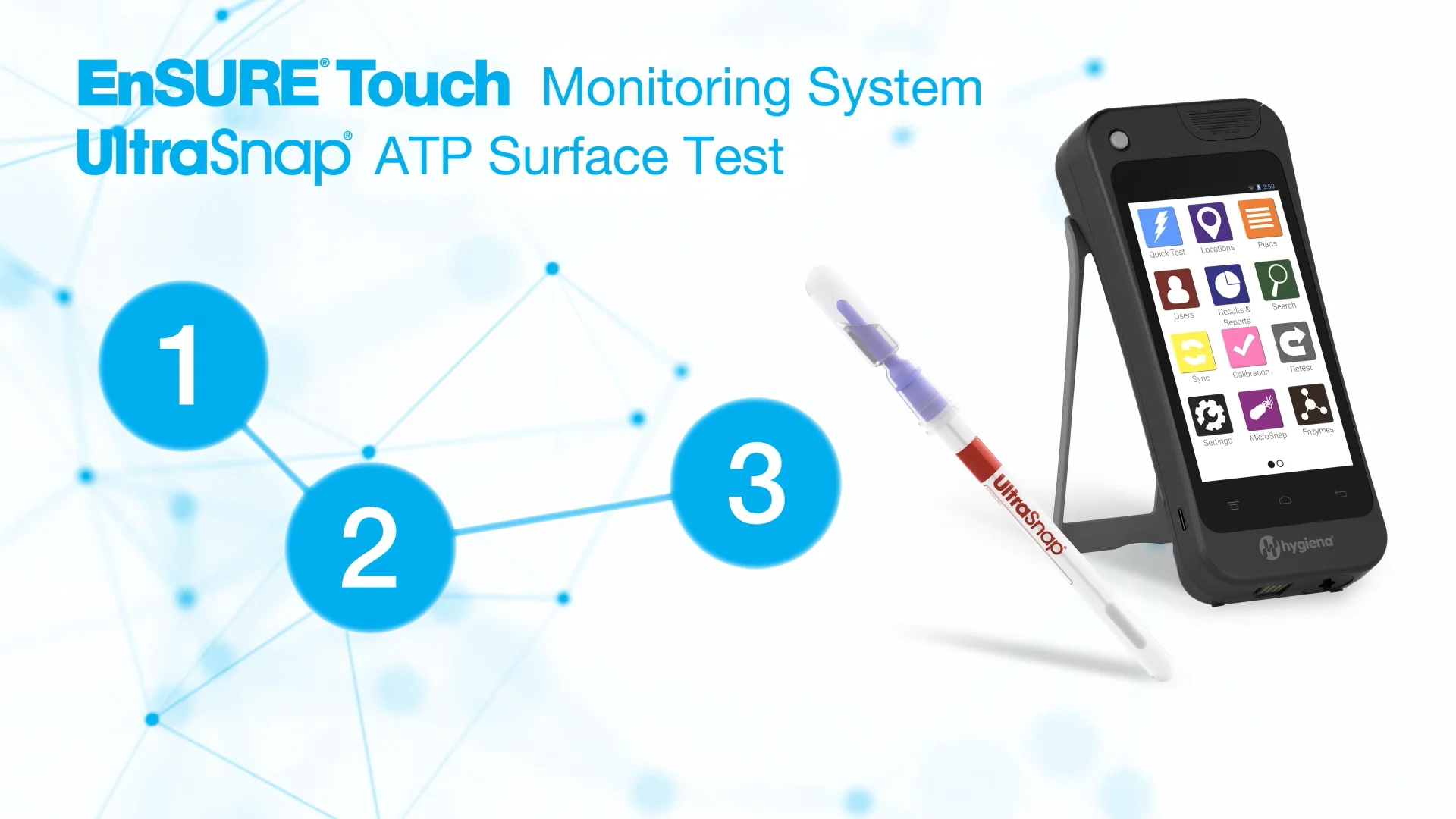 EnSURE® Touch. Cómo utilizar el UltraSnap®