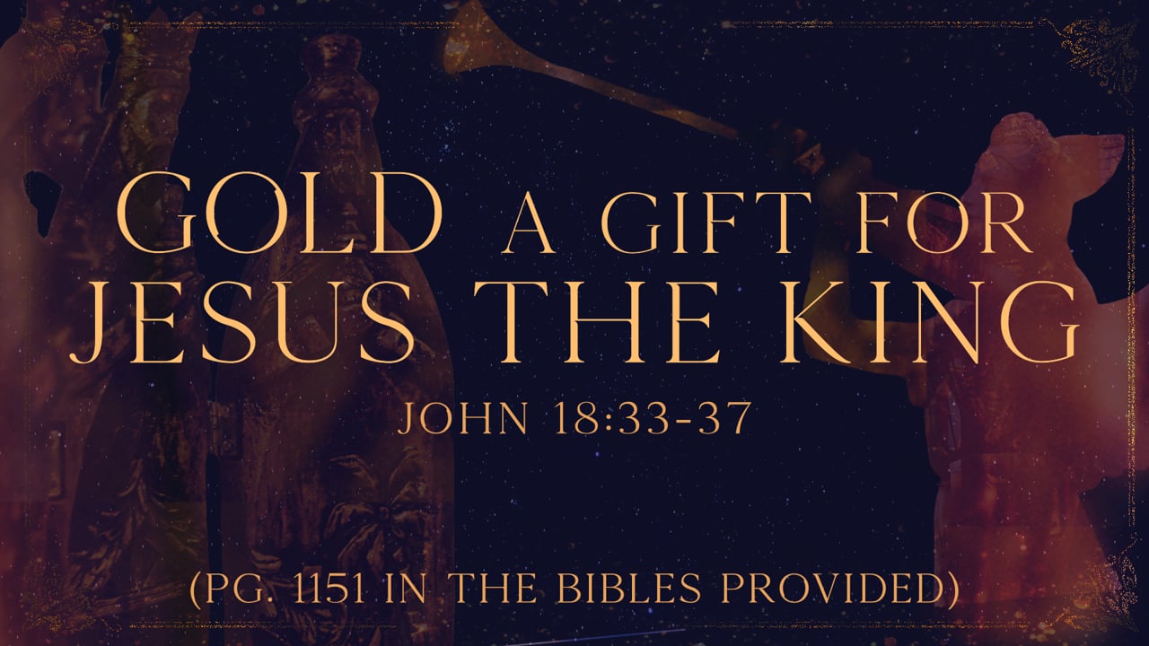 Fit for a King - Gold; Jesus is King
