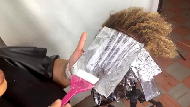Foil Placement For Texture
