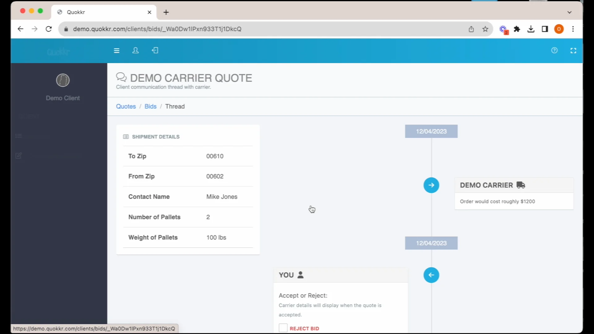 Client Quotes on Vimeo
