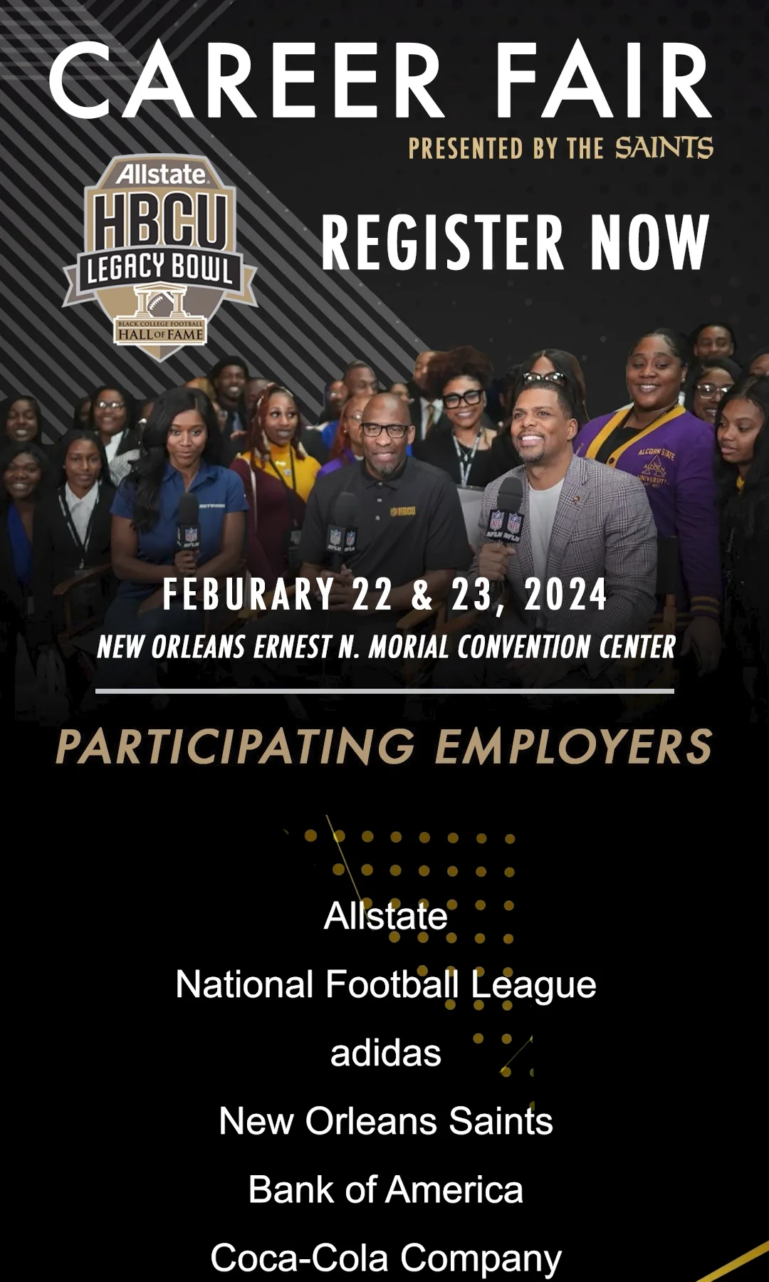 2024 Allstate HBCU Legacy Bowl Career Fair Participating Employers on Vimeo