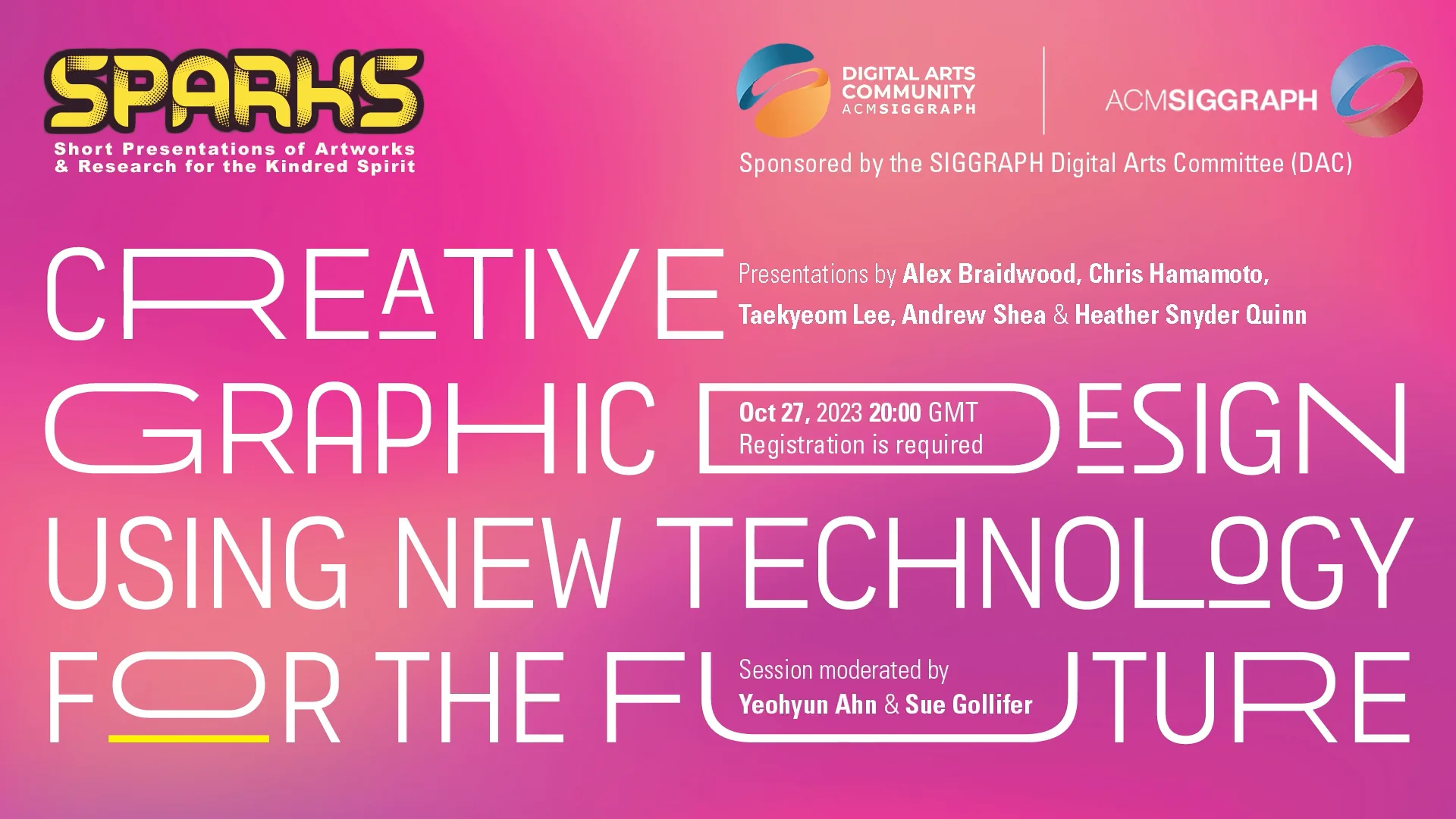 DAC SPARKS - Creative Graphic Design using New Technologies for the ...