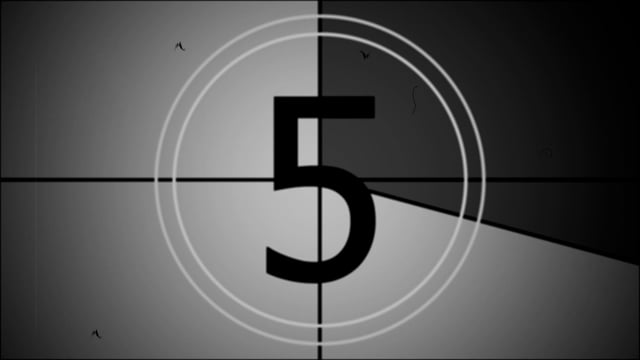 Countdown, Cinema, Film. Free Stock Video - Pixabay