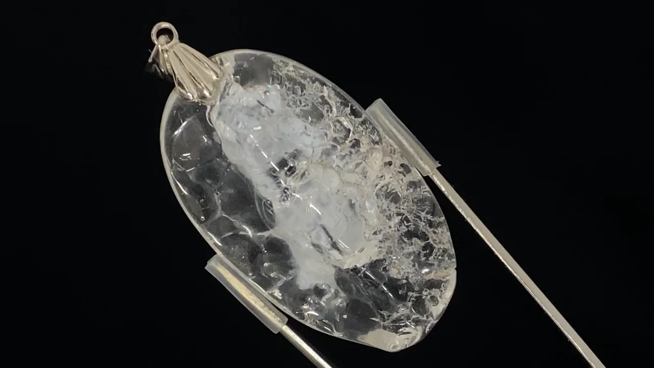 動画】【1点もの】宝石質ハイアライトオパールAAA- ペンダントトップ