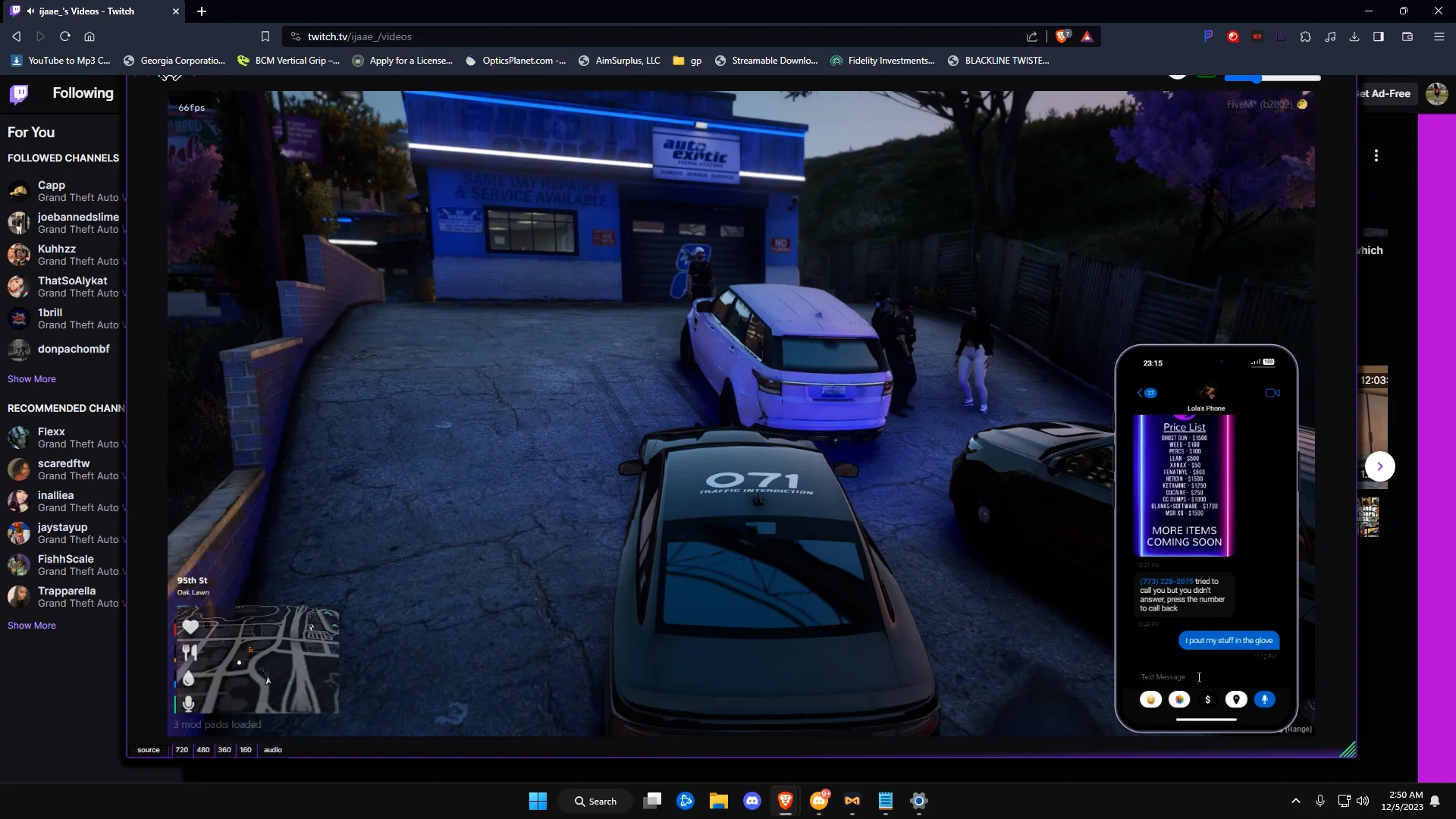 texting in cuffs on Vimeo