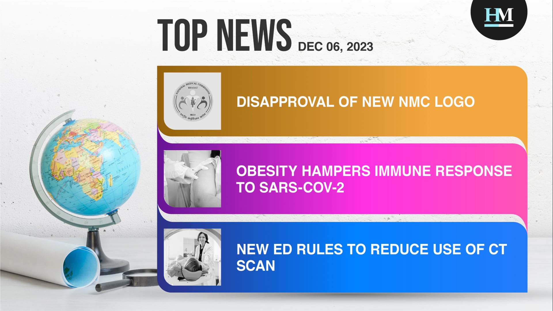 India: Medicos Disapprove of the New NMC Logo, and More