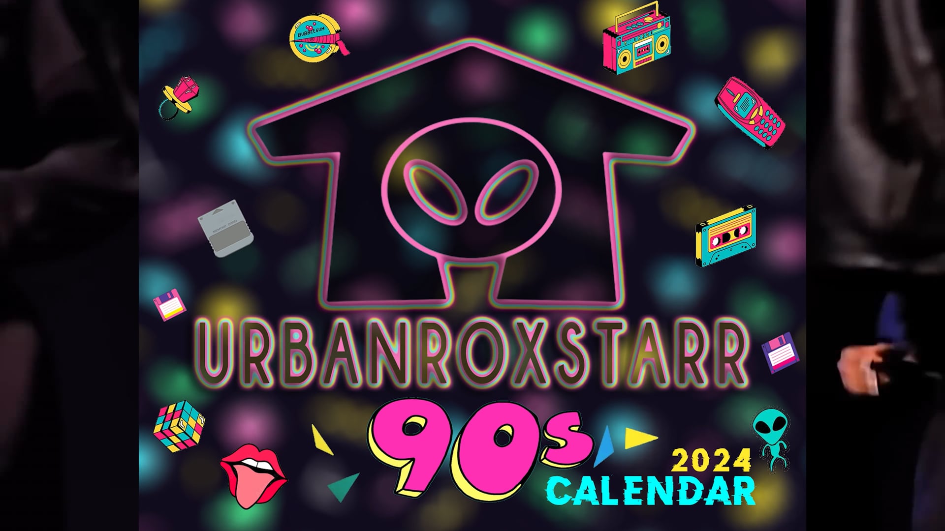 2024 URBANROXSTARR 90’s Calendar