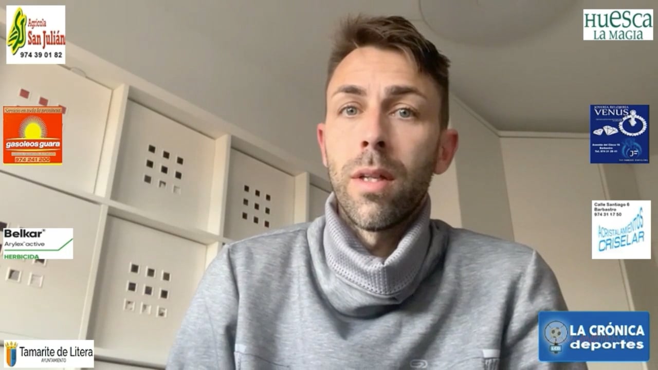 JOSÉ CARLOS GALLEGO (Entrenador Almudévar) CD Belchite 0-0 AD Almudévar / Jor. 13 / Tercera Rfef