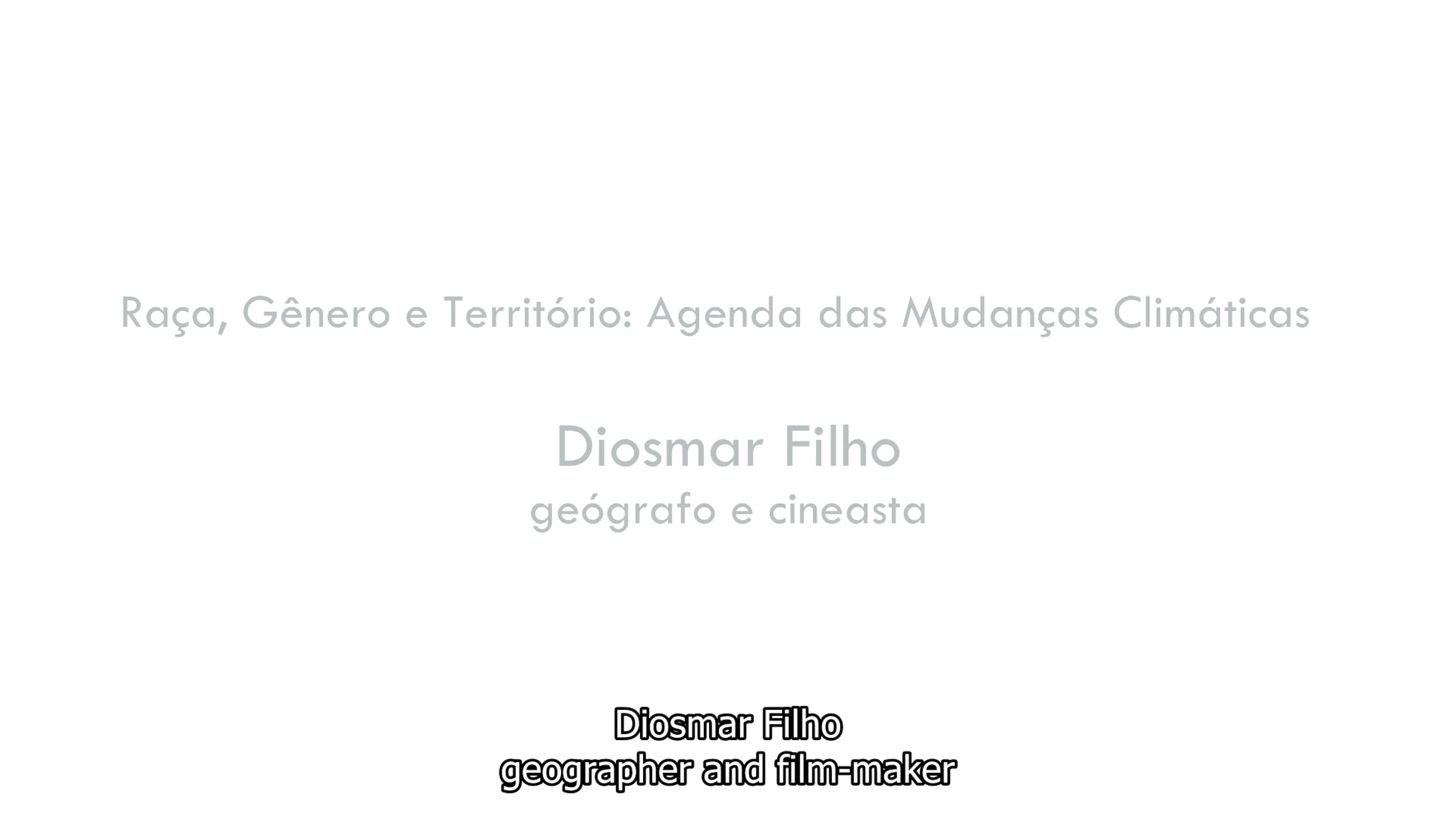 Instituto Mesa - Entrevista com Diosmar Filho