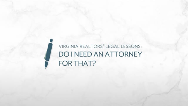 Do I Need an Attorney for That? – Legal Video