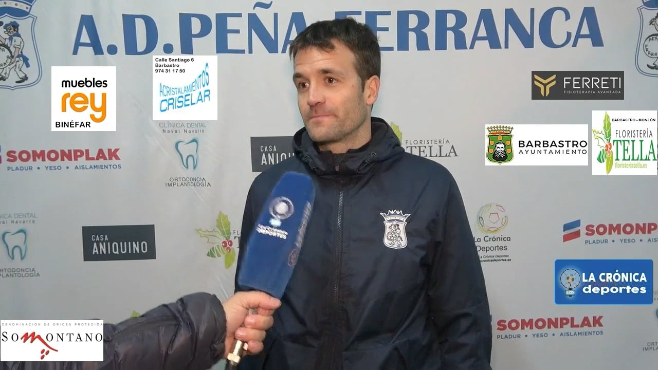 NÉSTOR ARILLA (Entrenador Ferranca) Peña Ferranca Tella 3-1 CF Graus / Jor. 13 / Primera Regional Gr 2