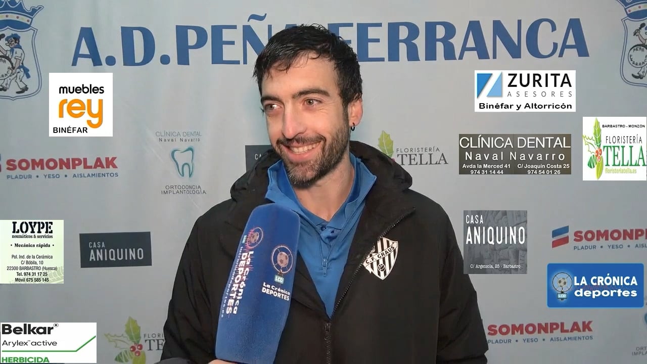 BONACHE (Jugador Graus) Peña Ferranca Tella 3-1 CF Graus / Jor. 13 / Primera Regional Gr 2