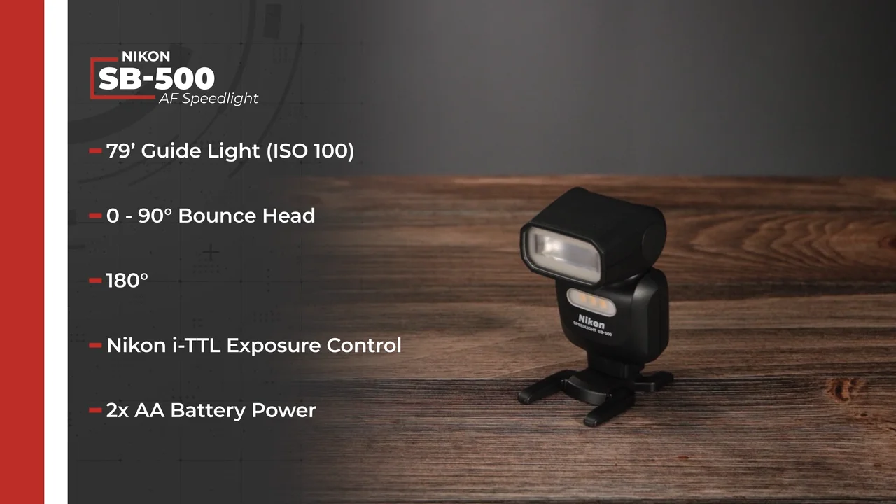 Nikon SB-500 AF Speedlight 4814 B&H Photo Video Nikon SB-500 AF Speedlight 4814 B&H Photo Video