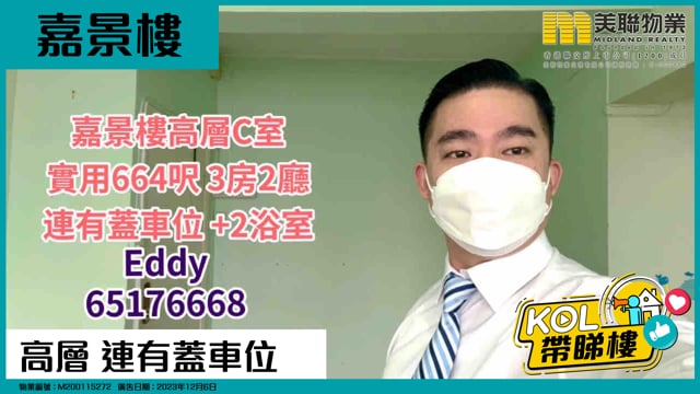 高層 連有蓋車位