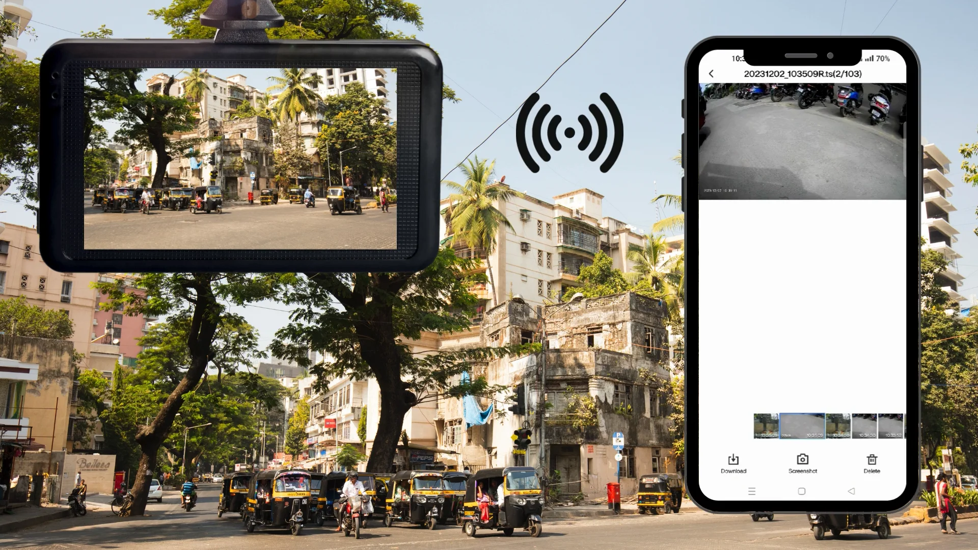 Dash Cam App on Vimeo
