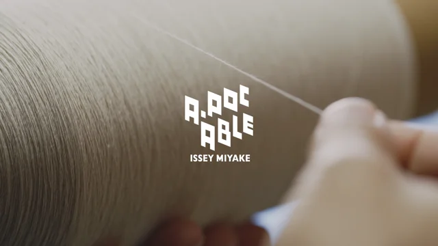 A-POC ABLE ISSEY MIYAKE: TYPE-VII Kouzoshi project