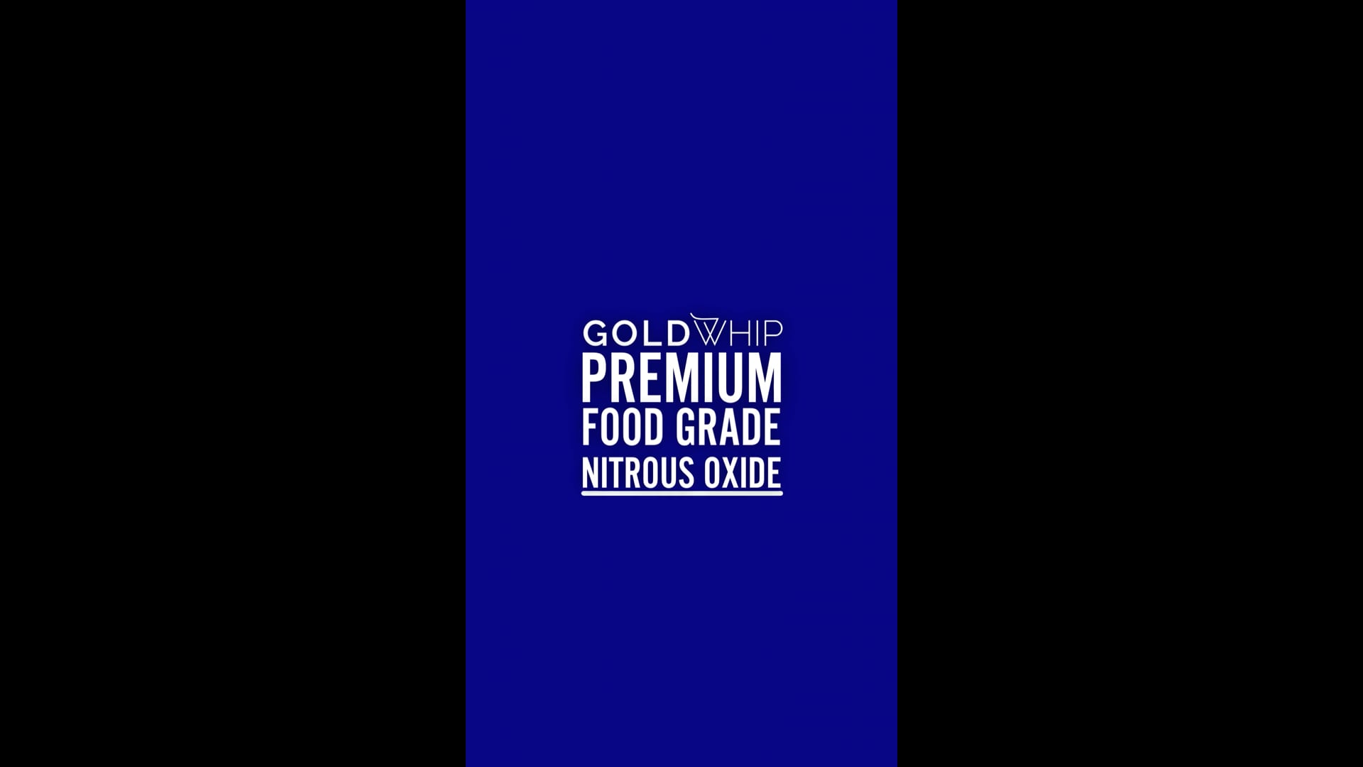 Premium Goldwhip Mini N2O Tank 200g