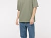 Native Spirit - Unisex eco-friendly oversized French Terry t-shirt (Wet Sand)