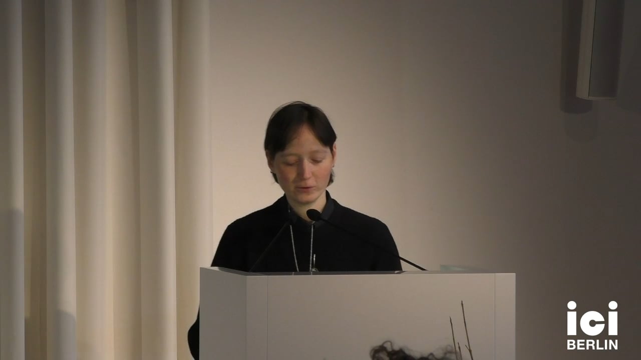 Talk by Evelyn Whorrall-Campbell