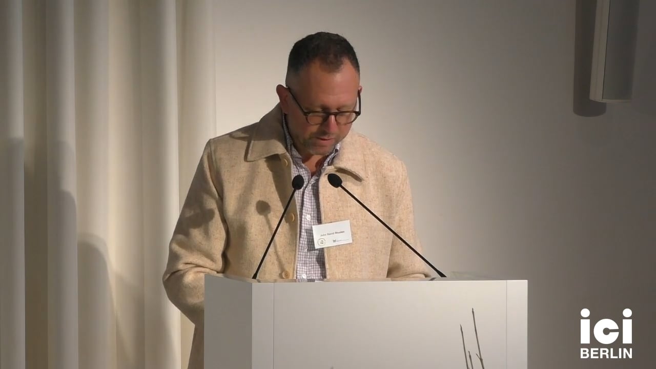 Introduction by John David Rhodes