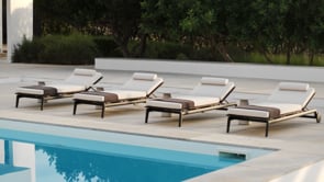 Poliform | Outdoor collection - Magnolia sunbeds
