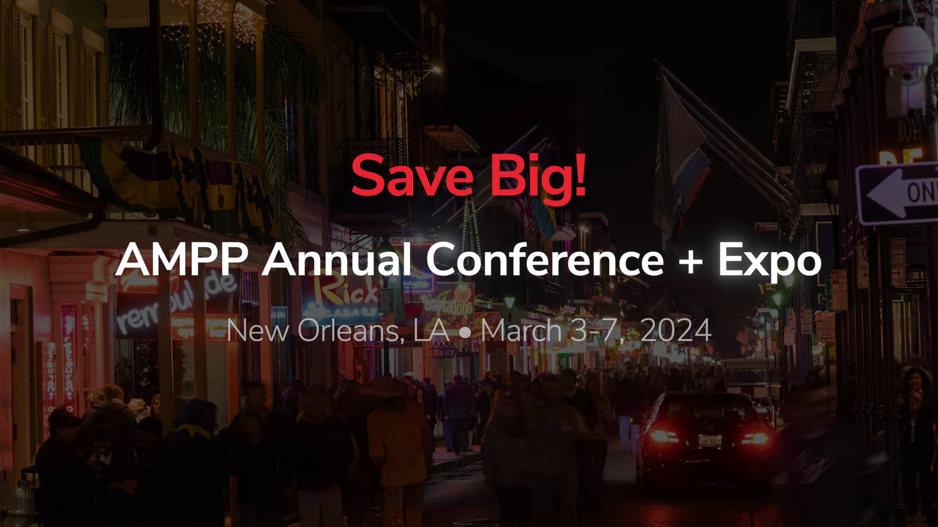 AMPP Annual Conference + Expo 2025 Advance Registration on Vimeo