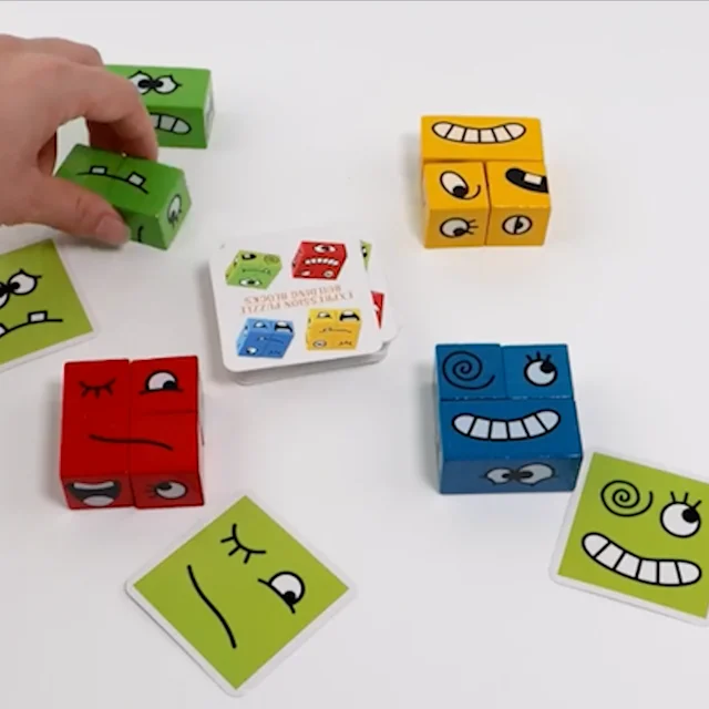 Expression puzzle deals building blocks