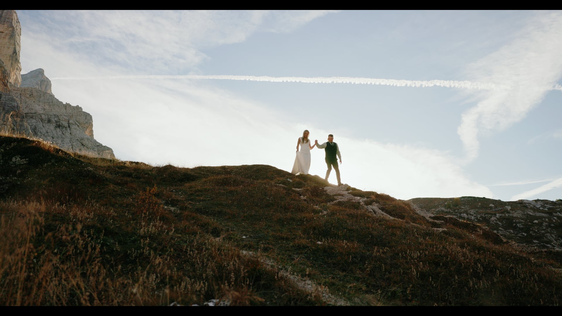 Jami & Kyle's Elopement at Lake Coldai, Dolomites