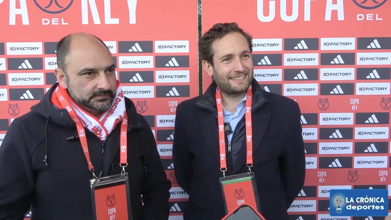 FERNANDO TORRES E ISAAC CLAVER (Alcalde de Barbastro y presidente diputacion provincial de Huesca) UD Barbastro 1-0 UD Almería / La Unión tumba a un primera y sigue con el sueño de la copa