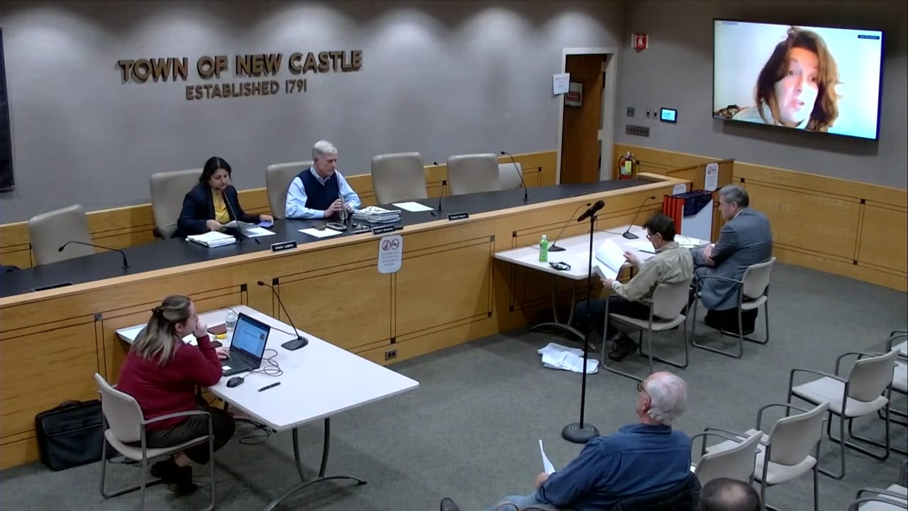 Town of New Castle Planning Board Meeting 12/5/23