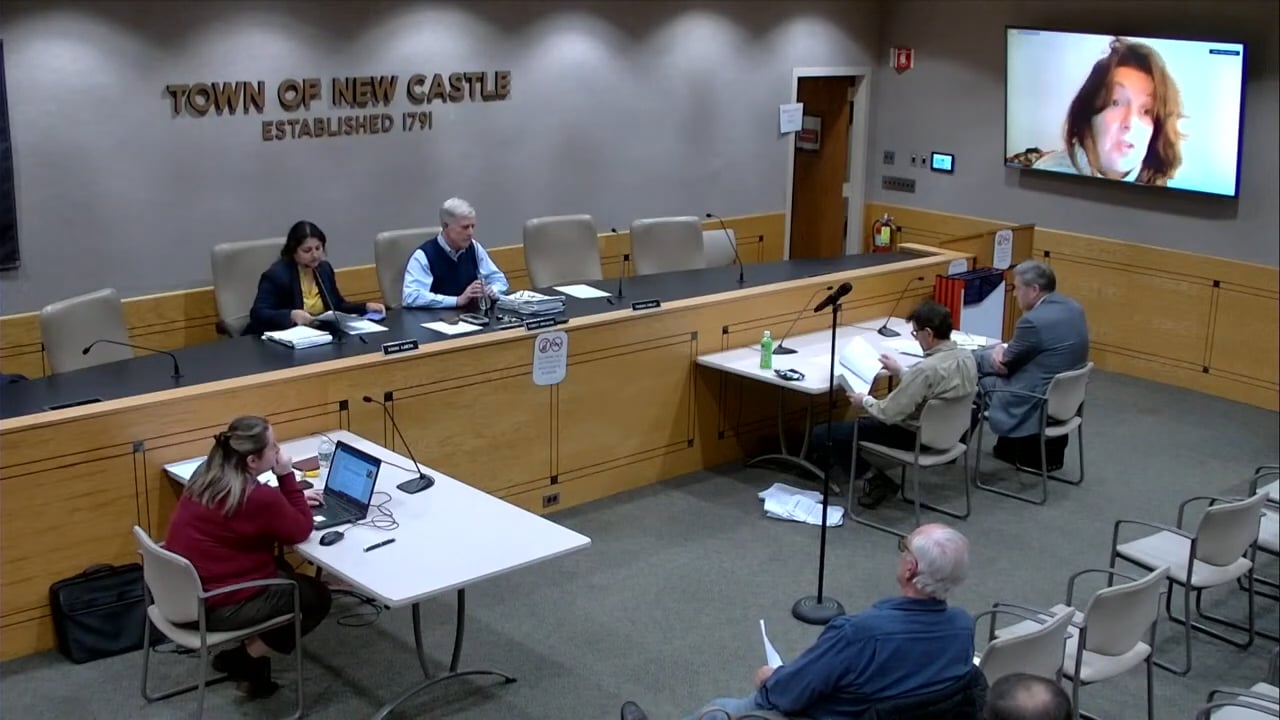 Town of New Castle Planning Board Meeting 12/5/23
