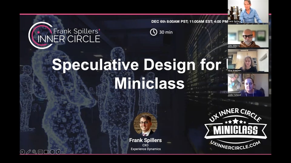 Speculative Design for UX
