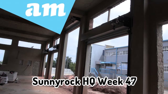 Week 47 2023 Vlog of Sunnyrock HQ, Demo Center Storm Water, Sewer and Roller Shutter Doors