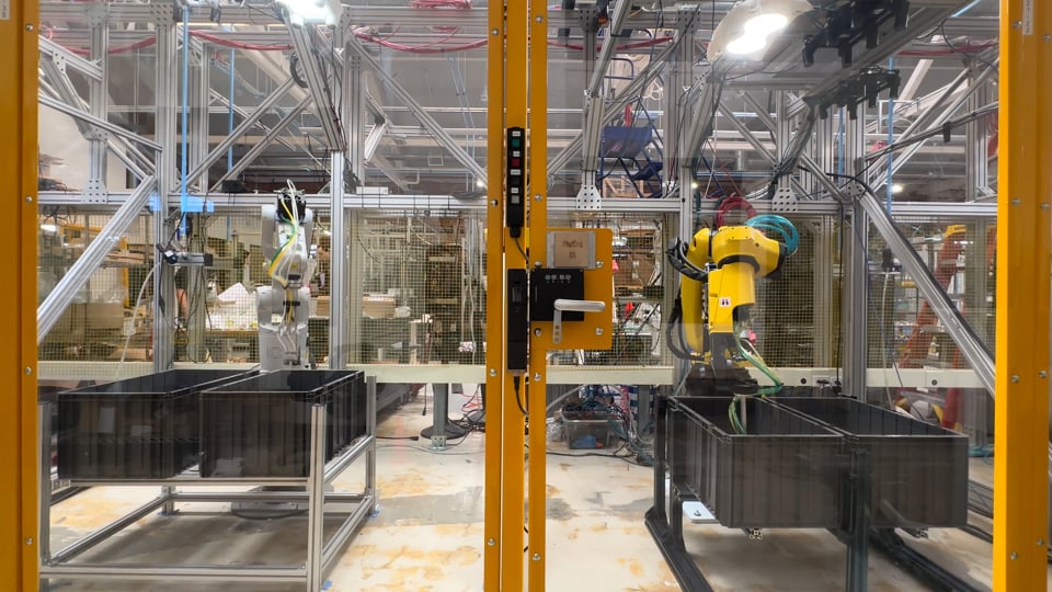 Same Covariant Brain powers ABB and FANUC robots