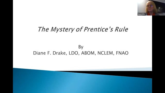 The Mystery of Prentice’s Rule