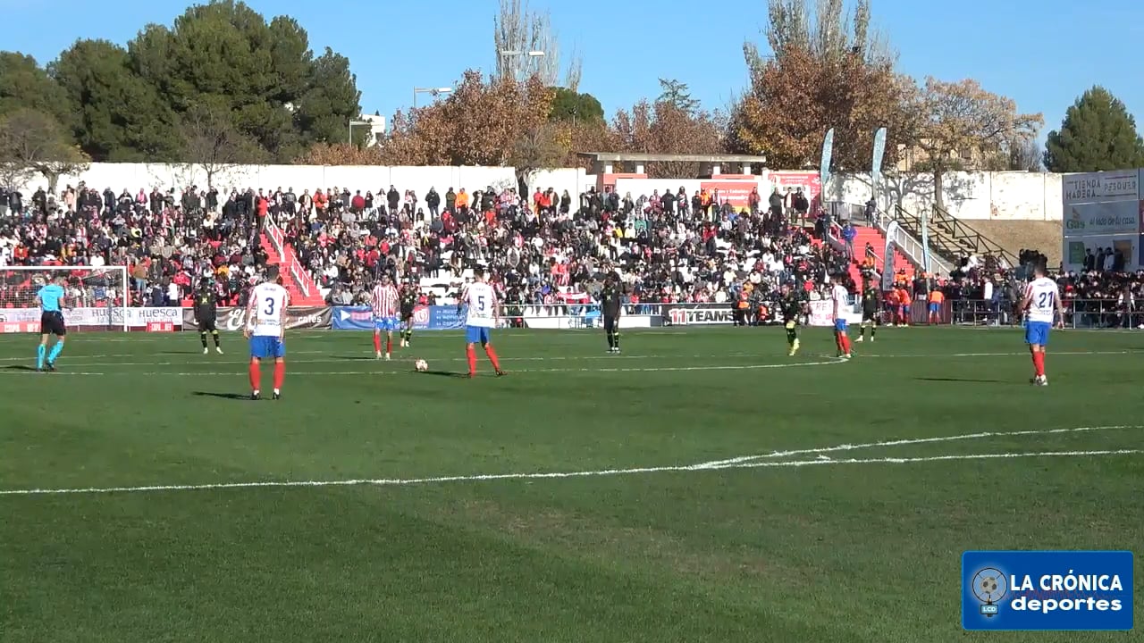 Copa del Rey 2ª Ronda / UD BARBASTRO 1-0 UD ALMERÍA (Partido Completo. Imágenes Cámara de La Crónica Deportes - Sonido Ambiente)
