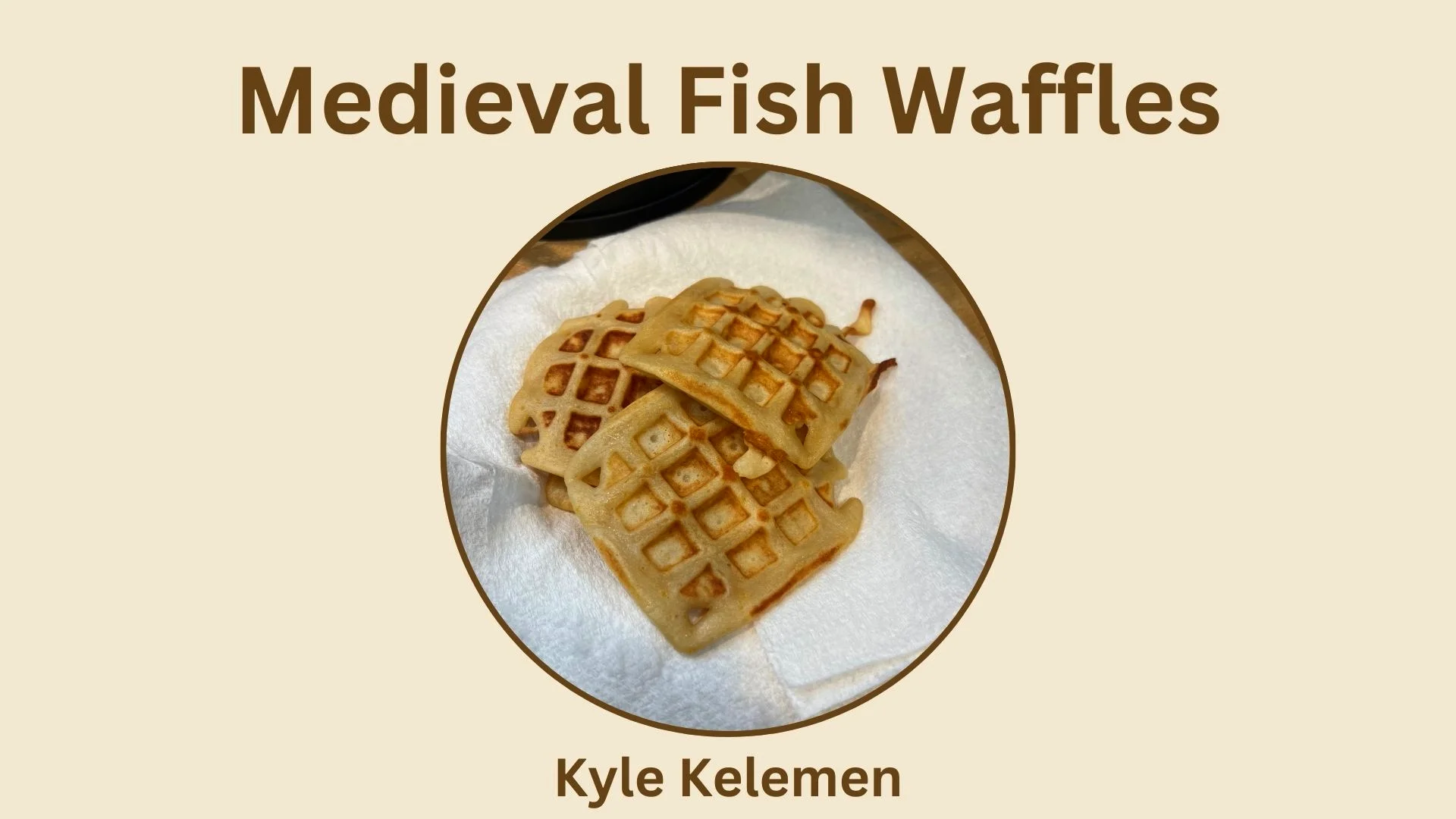 Medieval Fish Waffles on Vimeo