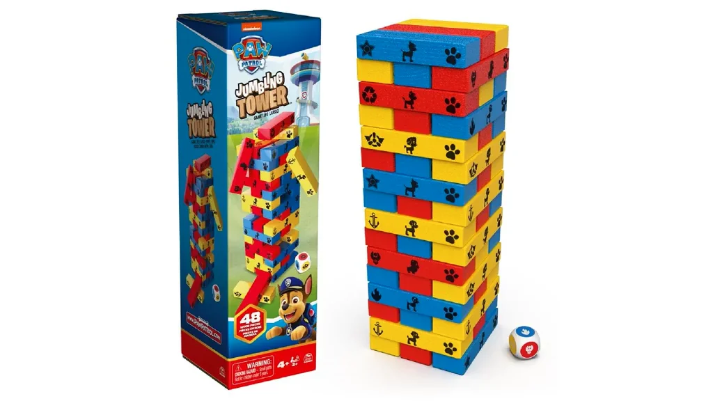 Jenga hot sale paw patrol