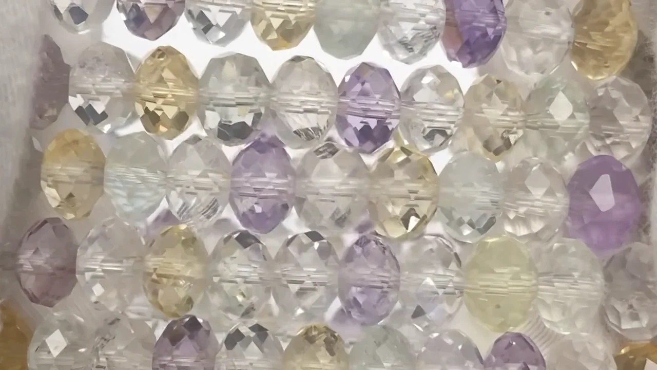 いろんな天然石 ボタンカット8×8×5mm ブレスレット｜天然石