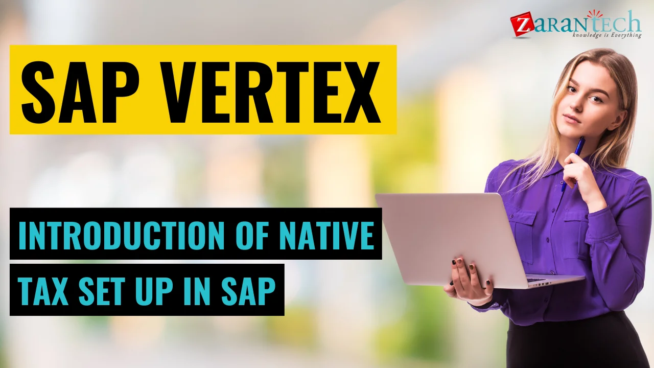 Session 2 sap vertex training introduction of native tax set up in sap