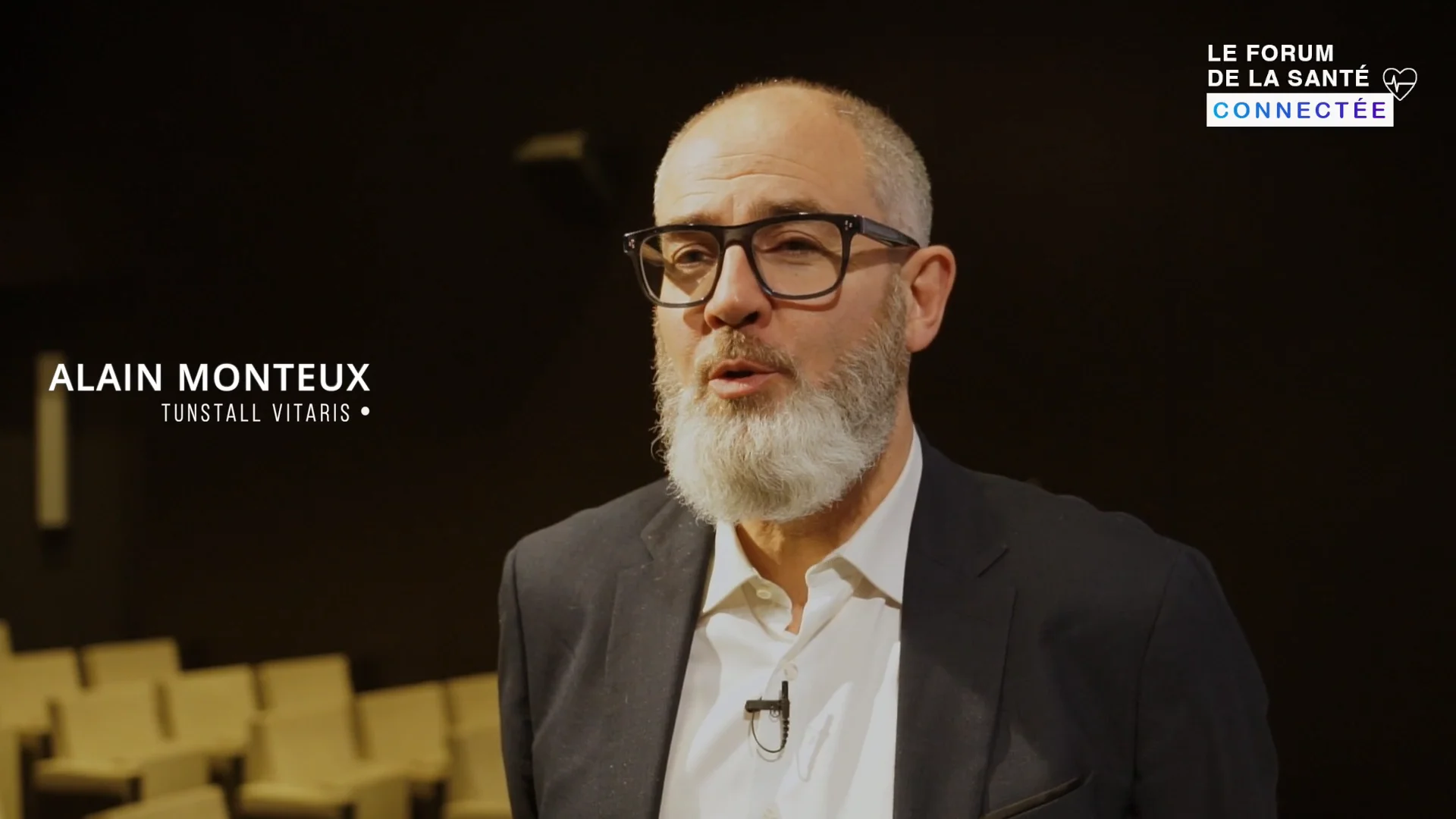 Itw de alain monteux pr sident de tunstall en marge du forum de la