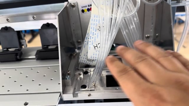 Printhead Carriage Adjustment for DTF-300 Printer Capping in PrintExp Printing System