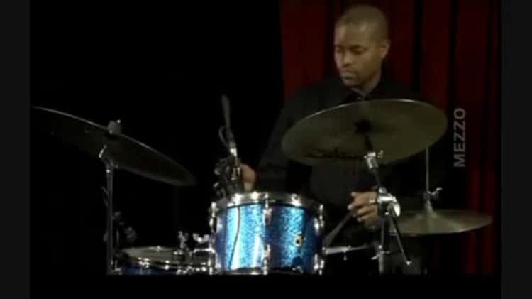 3rd Eye Trio Nasheet Waits drums Eric McPherson drums Abraham Burton sax JazzMix 1998 NYC