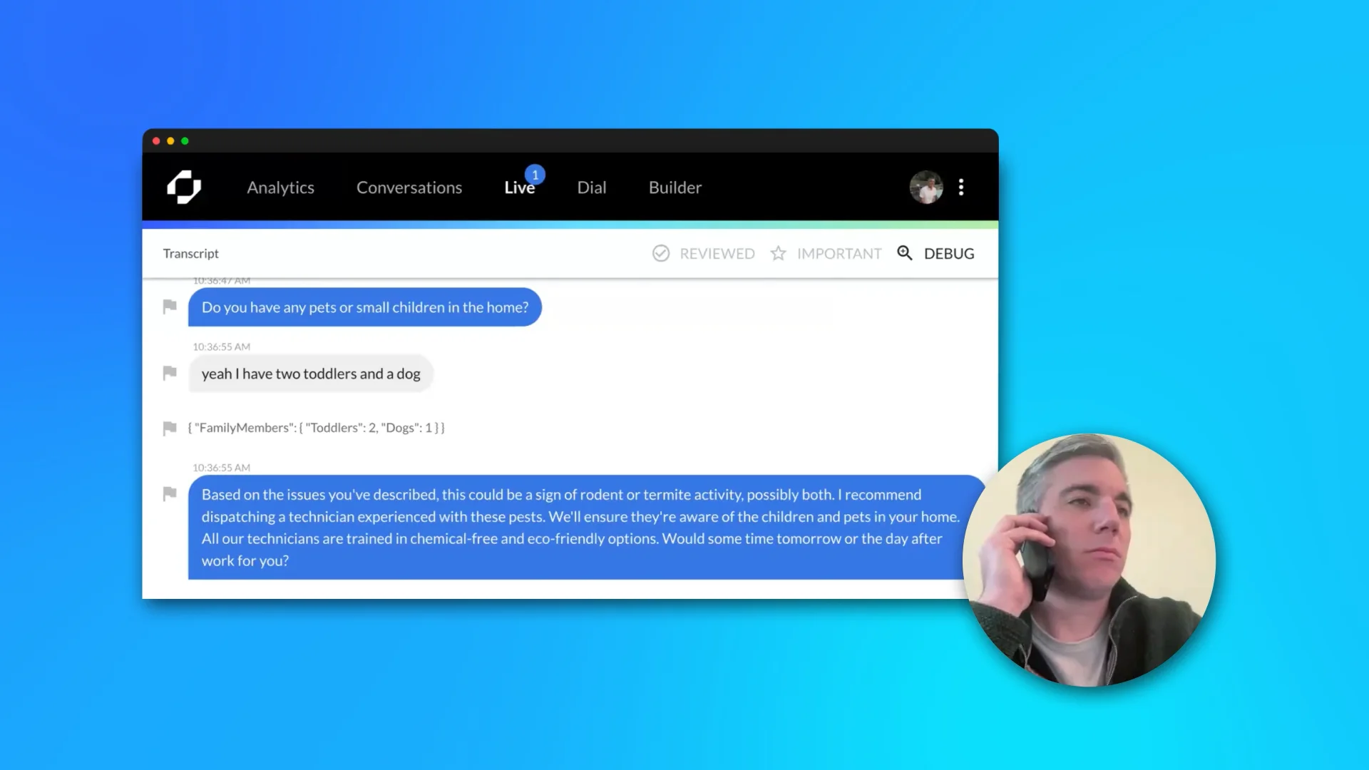 Consumer Services Live Demo on Vimeo