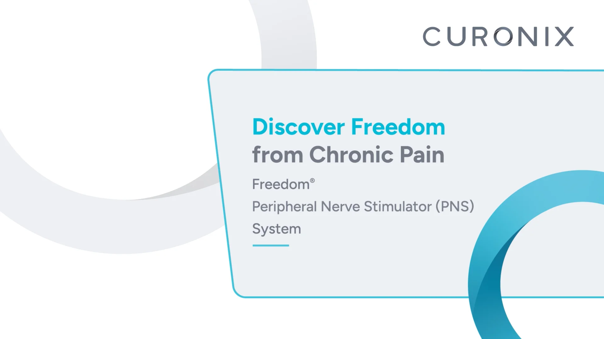 Freedom peripheral nerve stimulator pns system patient animation